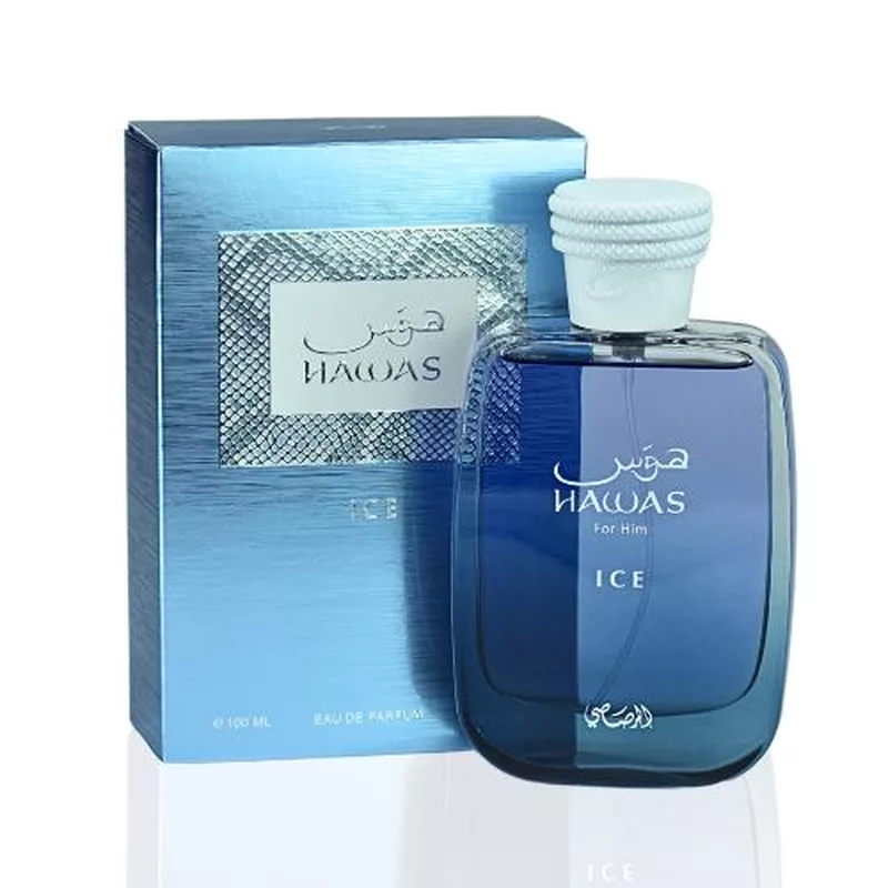 Rasasi Hawas Ice 3.4 Oz Eau De Parfum Spray by Rasasi
