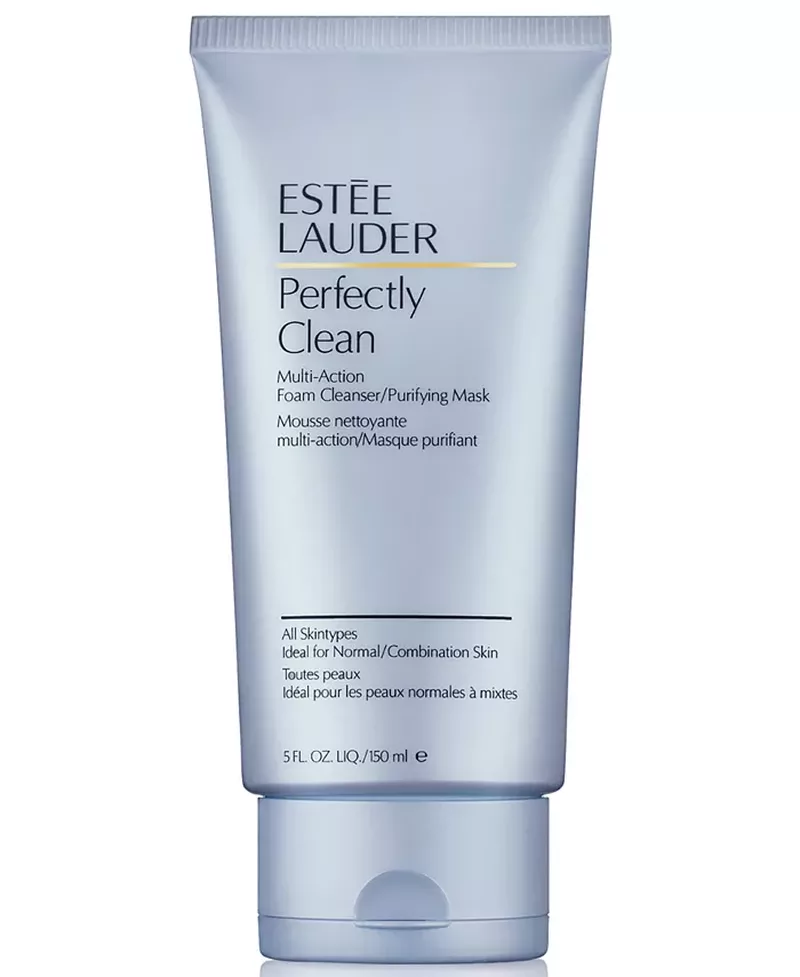 Perfectly Clean Multi-Action Foaming Cleanser + Purifying Face Mask, 5.0 Oz.