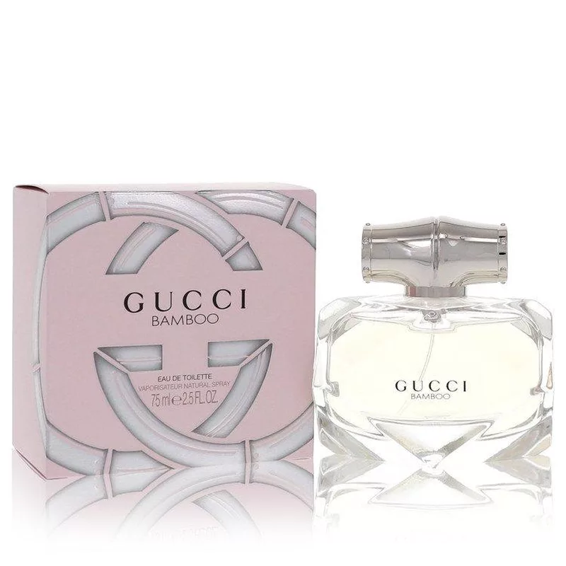 Gucci Bamboo Eau De Toilette for Women – Elegant & Empowering with Citrusy Bergamot, Exotic Ylang-Ylang & Warm Sandalwood